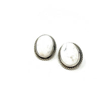 Load image into Gallery viewer, White Buffalo Stud Earrings