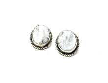 Load image into Gallery viewer, White Buffalo Stud Earrings