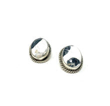 Load image into Gallery viewer, White Buffalo Stud Earrings