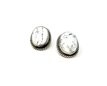 Load image into Gallery viewer, White Buffalo Stud Earrings