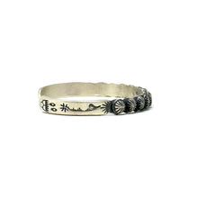 Load image into Gallery viewer, Starburst Cuff with Stamping
