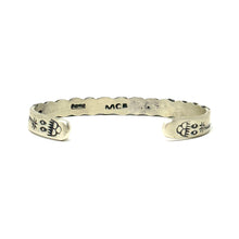 Load image into Gallery viewer, Starburst Cuff with Stamping
