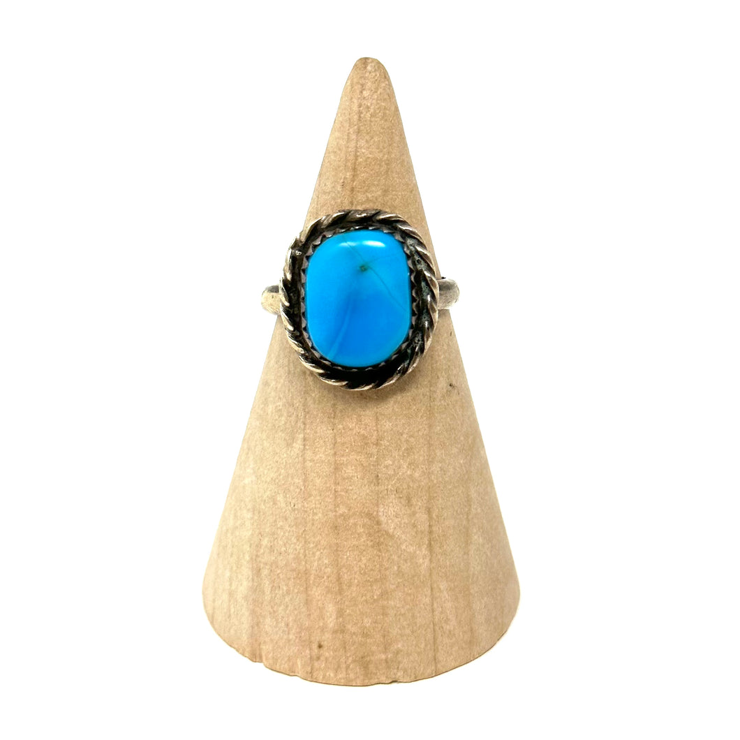 Vintage Blue Turquoise Ring