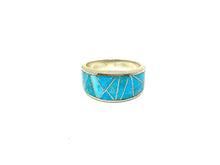 Load image into Gallery viewer, Turquoise Inlay Ring
