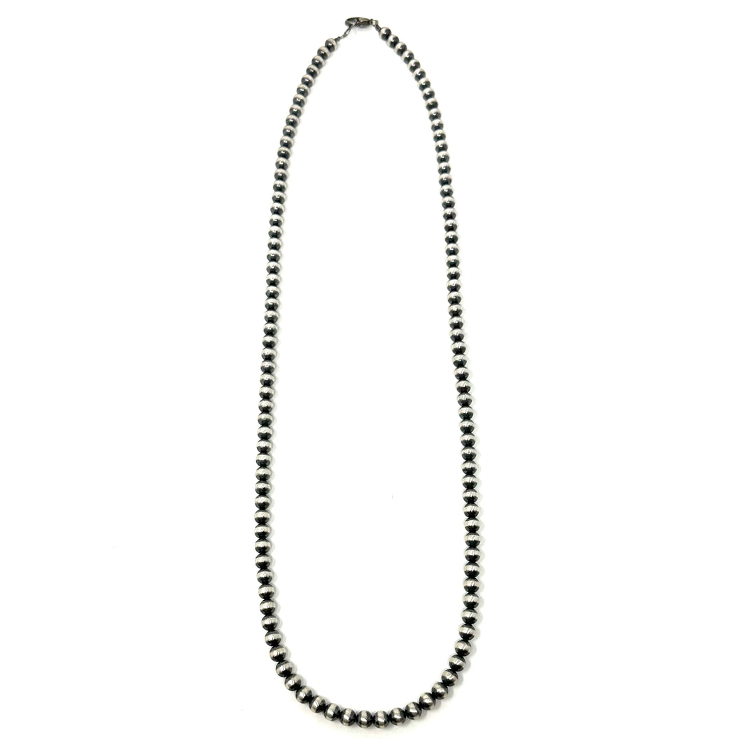6mm 28” Navajo Pearl Necklace