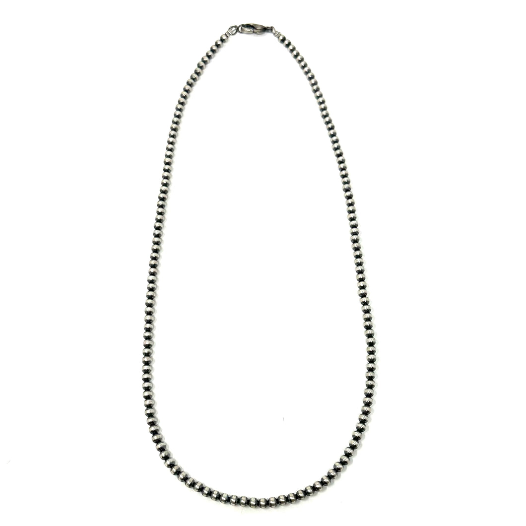 4mm 22” Navajo Pearl Necklace