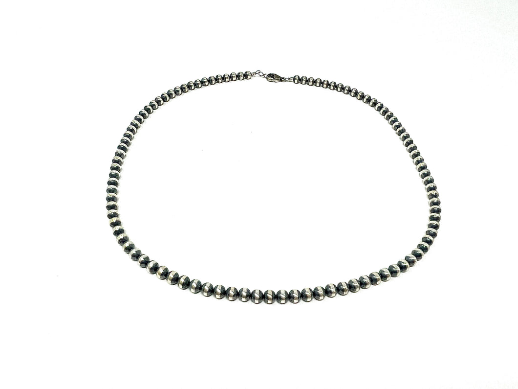 6mm 24” Navajo Pearl Necklace