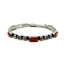 Load image into Gallery viewer, Red Coral Bangle
