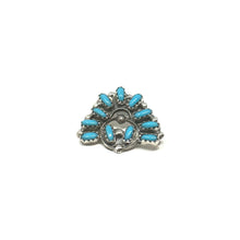 Load image into Gallery viewer, Kingman Turquoise Arch Cluster Pendant
