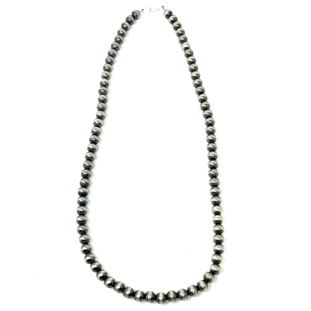 8mm 24” Navajo Pearl Necklace