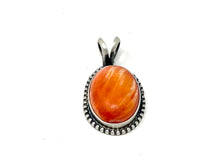 Load image into Gallery viewer, Orange Spiney Pendant
