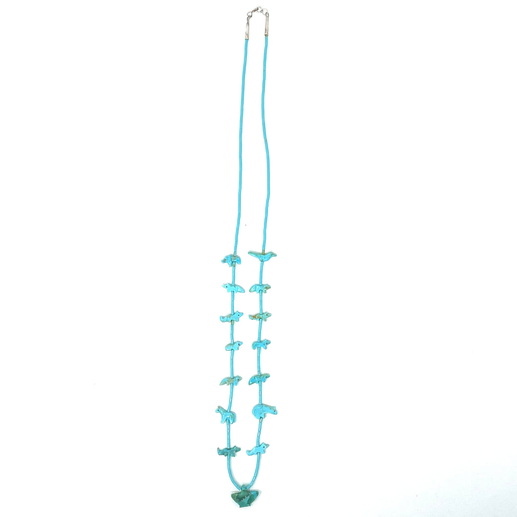 Turquoise Fetish Necklace