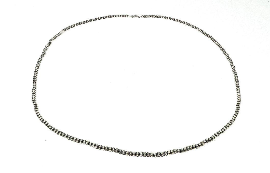 4mm 36” Navajo Pearl Necklace