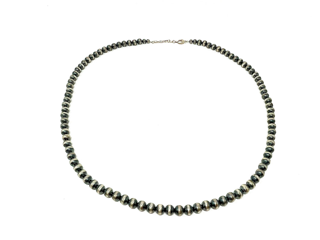 10mm 37” Navajo Pearl Necklace