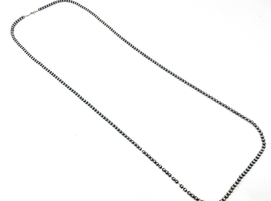 7mm 60” Navajo Pearl Necklace