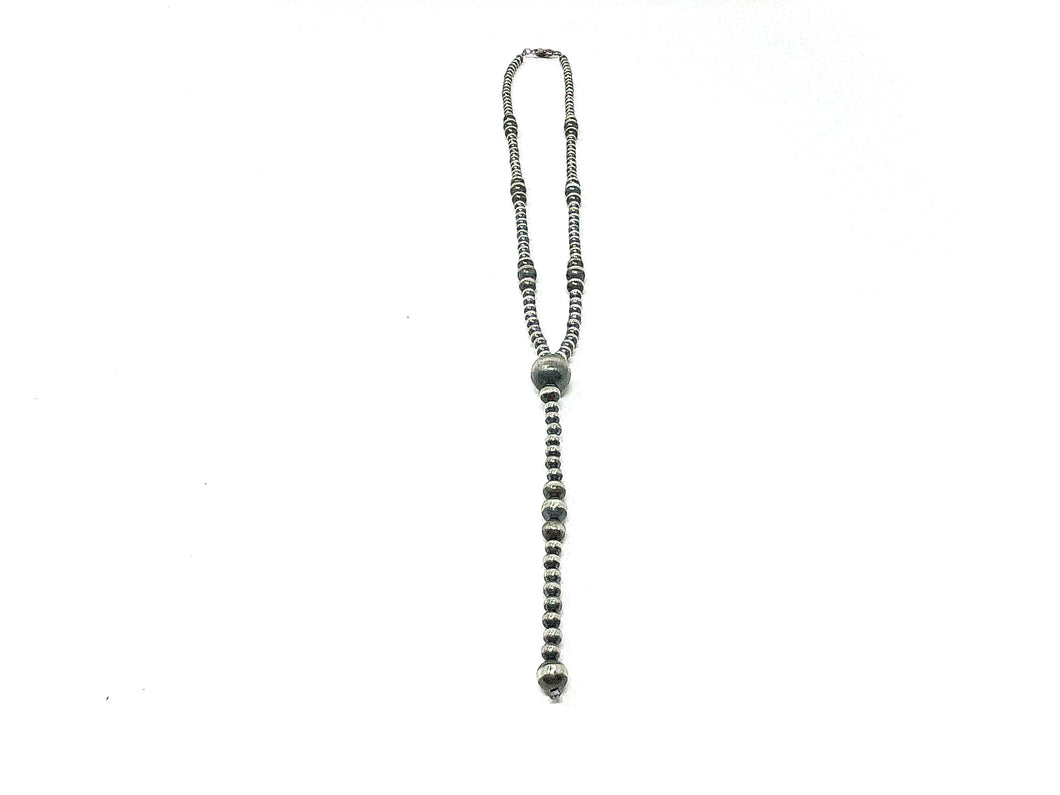 17” Navajo Pearl Lariat Necklace