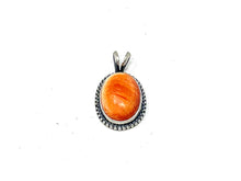 Load image into Gallery viewer, Orange Spiney Pendant
