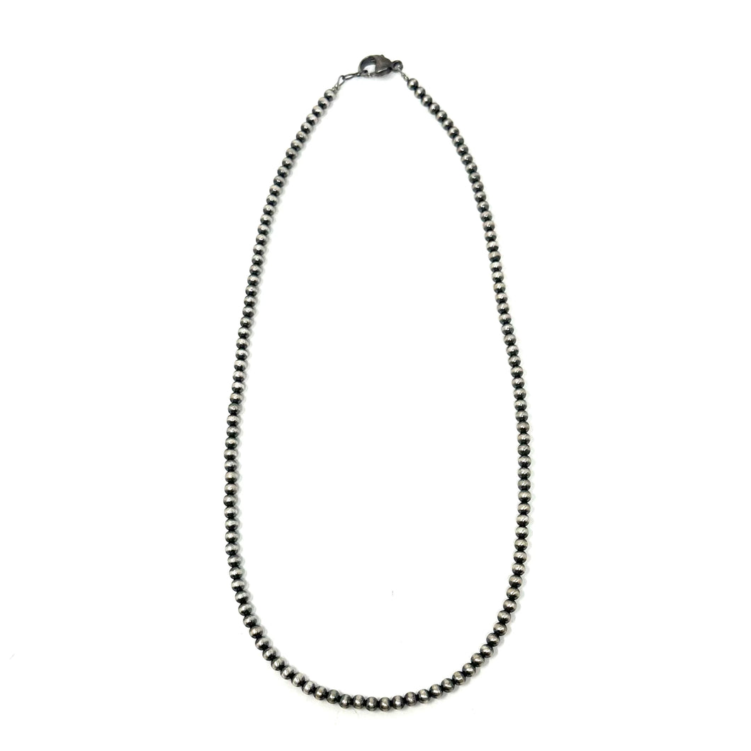 4mm 20” Navajo Pearl Necklace