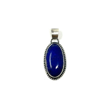 Load image into Gallery viewer, Lapis Oval Pendant
