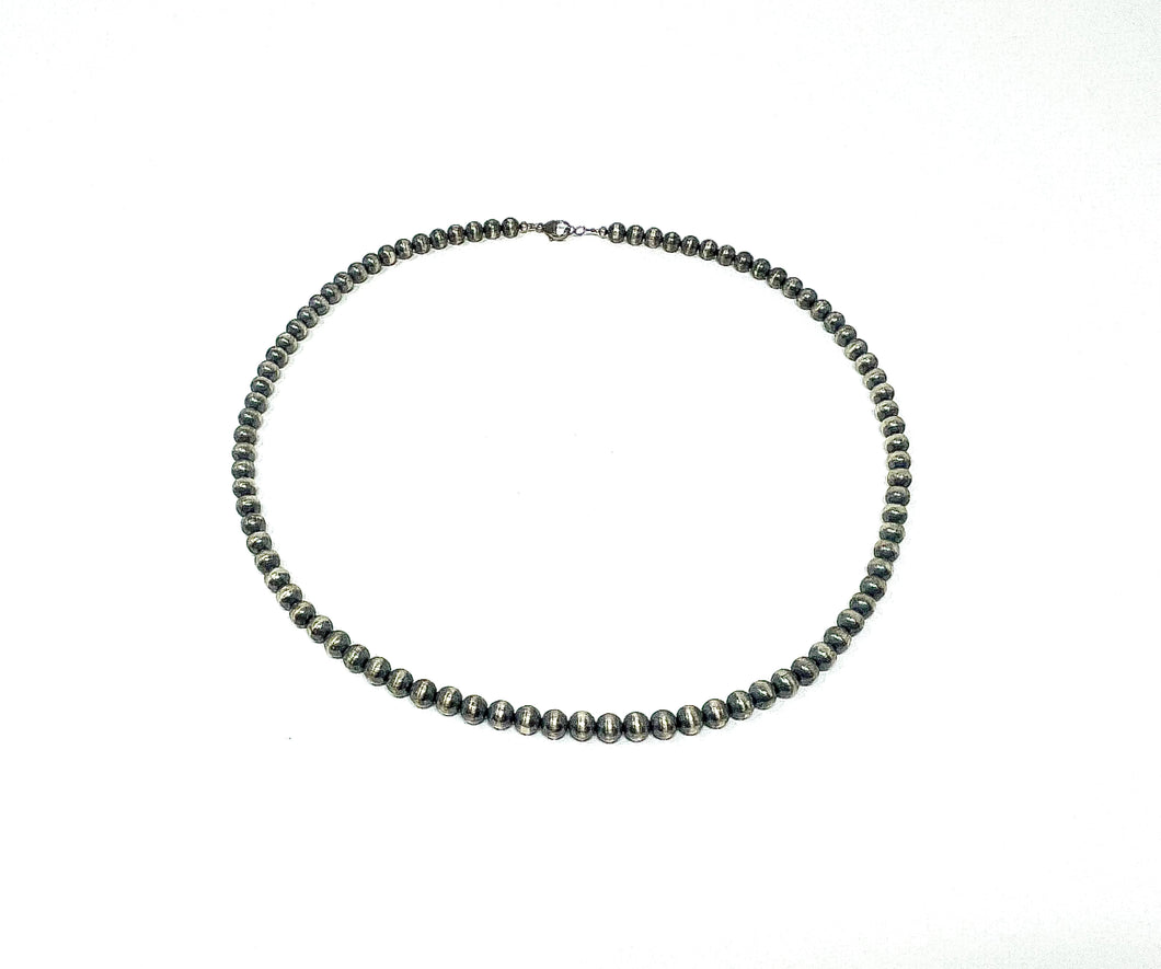 8mm 28” Navajo Pearl Necklace