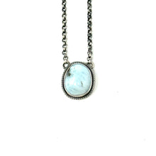 Load image into Gallery viewer, Larimar Round Necklace

