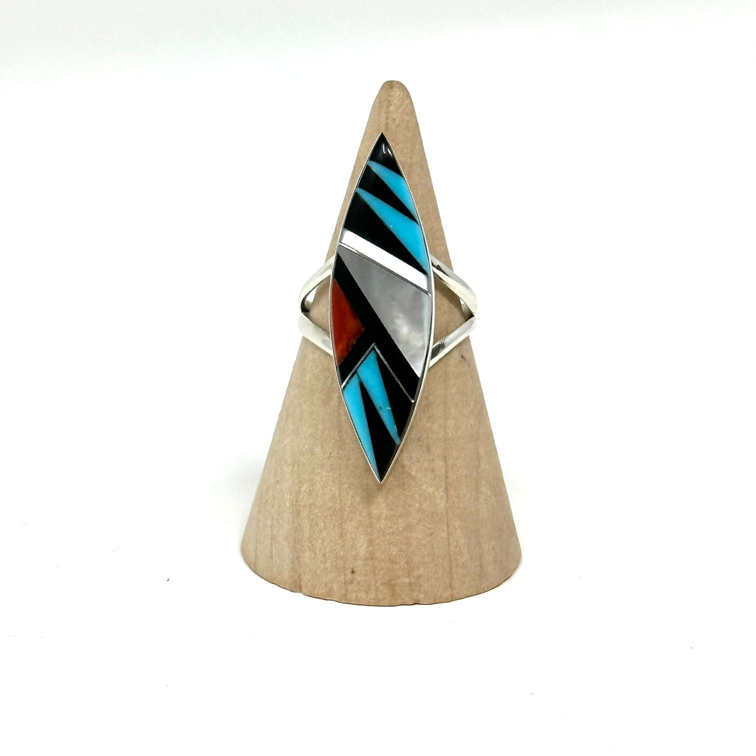 Oval Inlay Ring