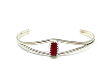 Load image into Gallery viewer, Red Coral Baby Cuff
