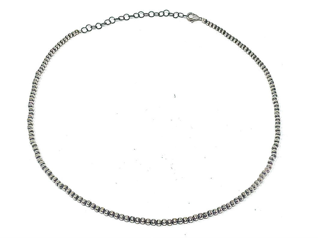 3mm 19” Navajo Pearl Necklace