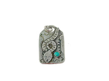 Load image into Gallery viewer, Turquoise Snake Pendant
