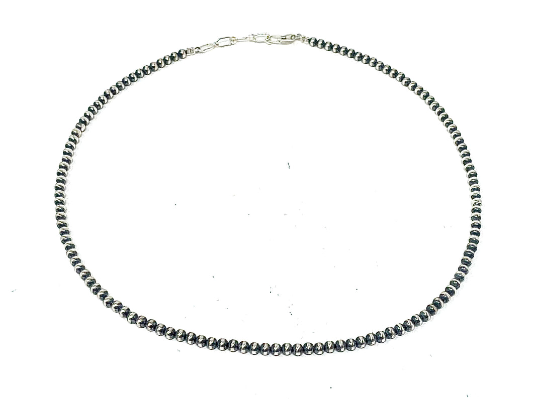 3mm 15”-16.5” Navajo Pearl Necklace
